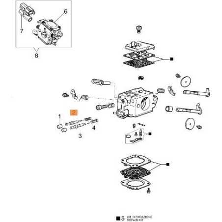 REGISTERING SCREW 102-4040 CARBURETOR ORIGINAL EMAK 2318109 | NewgardenParts.com