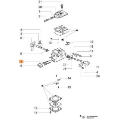 REGISTER SCREW 102-3345 CARBURETOR ORIGINAL EMAK 2318893 | NewgardenParts.com