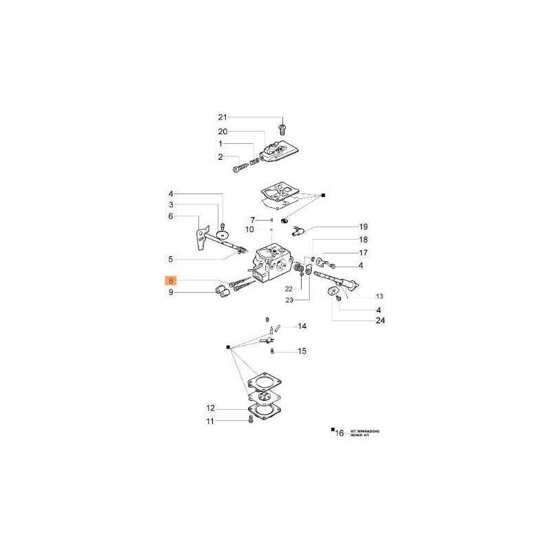 REGISTER SCREW 102-3345 CARBURETOR ORIGINAL EMAK 2318893