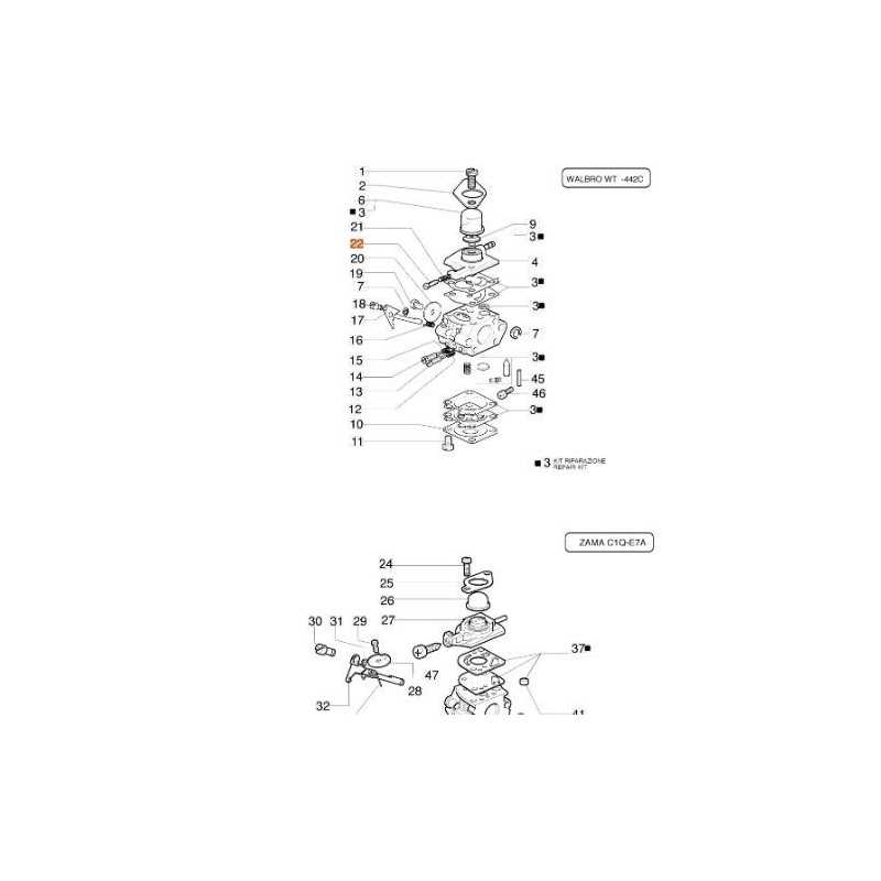 THROTTLE ADJUSTMENT SCREW ACCEL. 96-369 ORIGINAL EMAK CARBURETOR 074000240