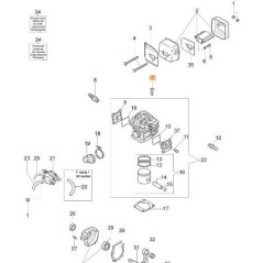 ORIGINAL EMAK SCREW 3860095R | NewgardenParts.com