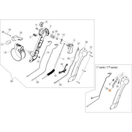PALANCA ORIGINAL EMAK CFI1202902 | NewgardenParts.com