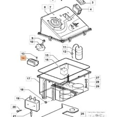 ABRAZADERA EMAK ORIGINAL CH18050044 | NewgardenParts.com