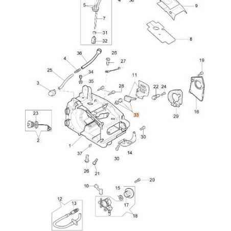 KIT SFIATO ORIGINALE EMAK 50160172 | NewgardenParts.com