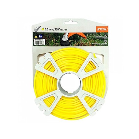 Bobina filo tondo colore giallo STIHL diametro 3.0 mm per decespugliatore | NewgardenParts.com