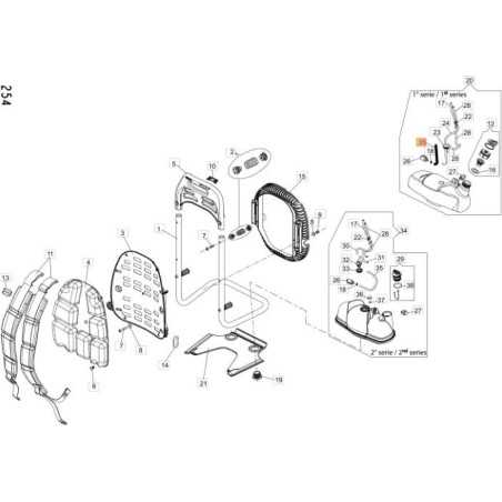 RESSORT ORIGINAL EMAK CFI8304701 | NewgardenParts.com