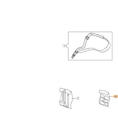 KIT ETICHETTE DCS BAT 56V ORIGINALE EMAK 54310094R | NewgardenParts.com