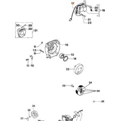 CÂBLE EMAK ORIGINAL 4179087A | NewgardenParts.com