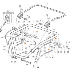 PIN DE PALANCA ORIGINAL EMAK YF1370365 | NewgardenParts.com