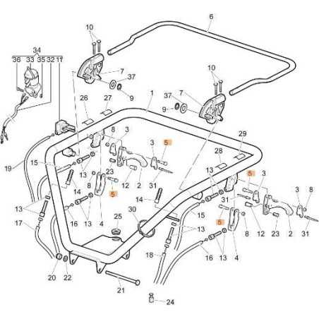 PERNO LEVA ORIGINALE EMAK YF1370365 | NewgardenParts.com