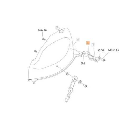 ORIGINAL EMAK TS000044R SPURSTANGE | NewgardenParts.com