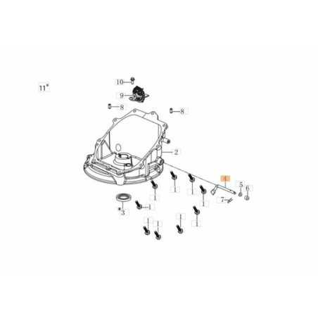 REGLERWELLE (MOTORTEIL) ORIGINAL EMAK L66151538 | NewgardenParts.com