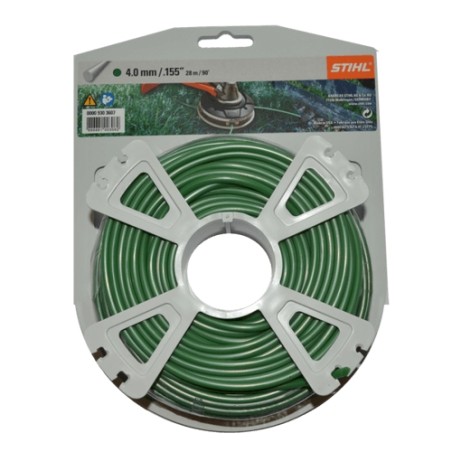 Bobina filo tondo colore verde scuro STIHL diametro 4.0 mm per decespugliatore | NewgardenParts.com