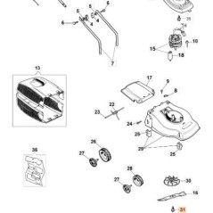 ORIGINAL SCREW EMAK 66050014AR | NewgardenParts.com