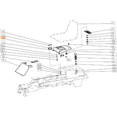 SOPORTE ORIGINAL EMAK SGS532113402403B | NewgardenParts.com