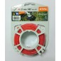 Bobina filo tondo silenziato colore rosso STIHL diametro 2.7 mm decespugliatore