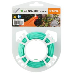 Schallgedämpfte grüne Runddrahtspule STIHL Freischneider Durchmesser 2,0 mm | NewgardenParts.com