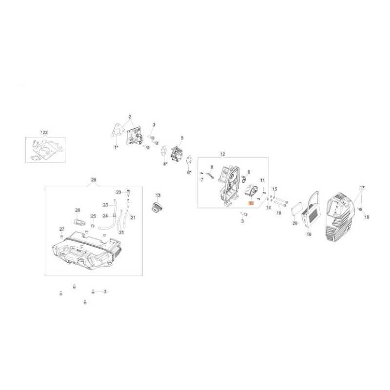 COUVERCLE POUR RO À DÉCHETS COMPLET EF 2013 ORIGINAL EMAK 61530151R