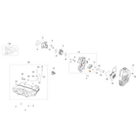 ABDECKUNG FÜR KOMPLETTE MIX ABFALL RO EF 2013 ORIGINAL EMAK 61530151R | NewgardenParts.com