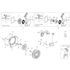SPIRALFEDER FÜR EASY START SPULE 10X1X1050 ORIGINAL EMAK 61450496R