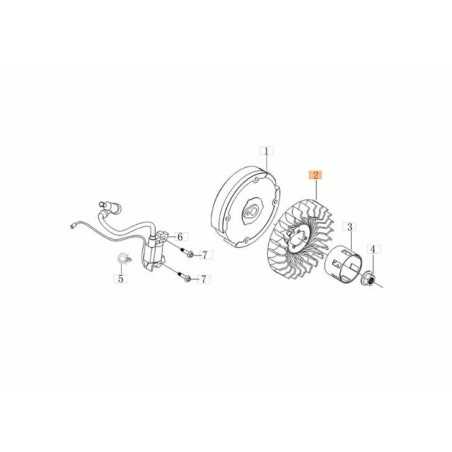 VENTILADOR ORIGINAL EMAK L66151862 | NewgardenParts.com