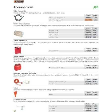 TUBO DE MEZCLA ORIGINAL EMAK 005101079AR | NewgardenParts.com