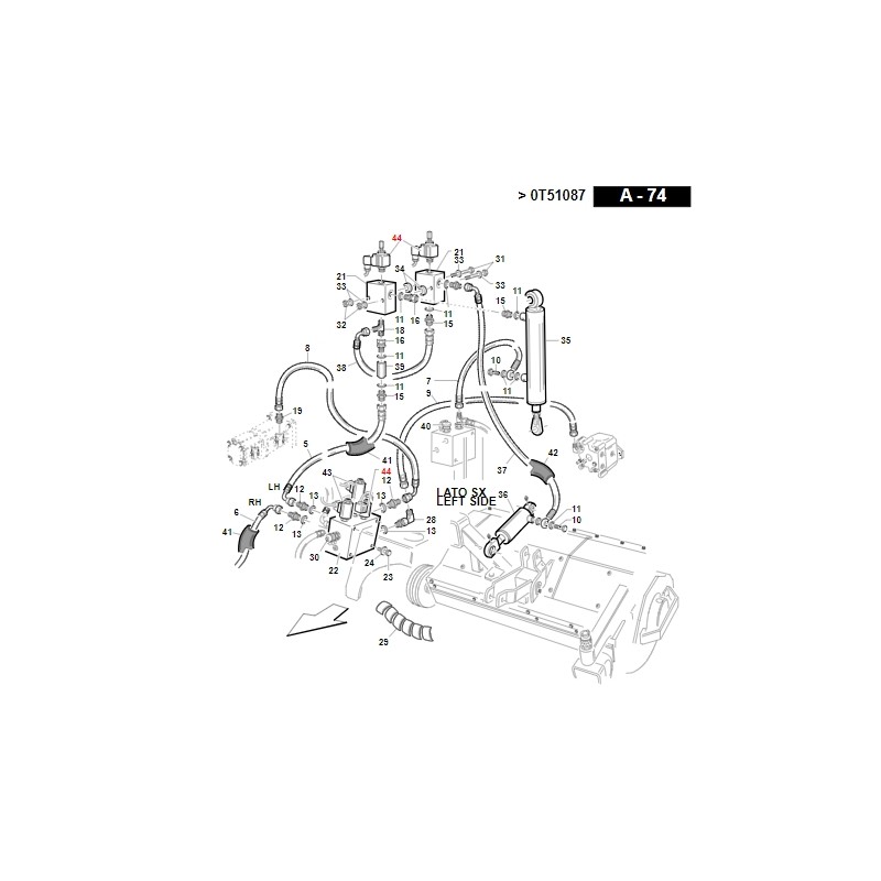 Bobina M13-12D-21W-DN trattorino ORIGINALE GIANNI FERRARI 00.41.00.3530