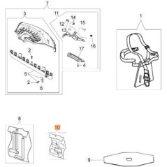 ORIGINAL EMAK-ETIKETTENSATZ 61330140 | NewgardenParts.com