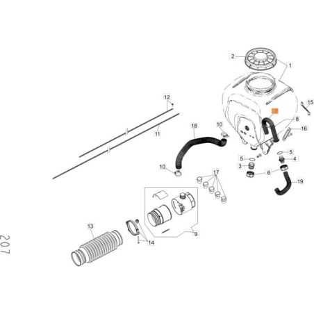 TUBO ORIGINAL EMAK CFI2117300 | NewgardenParts.com