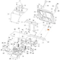AGGANCIO ORIGINALE EMAK 68130547R | NewgardenParts.com