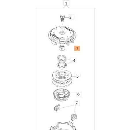 TUERCA EMAK ORIGINAL 63120040R | NewgardenParts.com