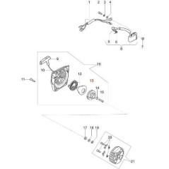 ORIGINAL STARTER PULLEY EMAK 50070050AR | NewgardenParts.com