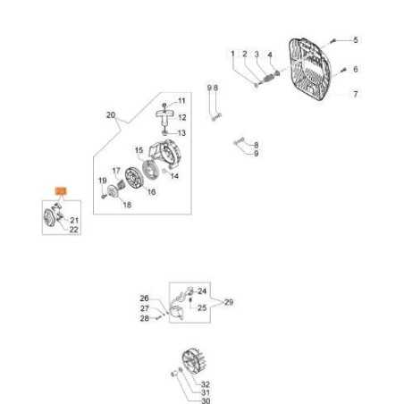 UNIDAD DE ACCIONAMIENTO EMAK ORIGINAL 61242005R | NewgardenParts.com