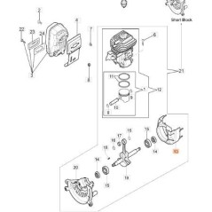 TRANSPORTADOR EMAK ORIGINAL 56550126R | NewgardenParts.com