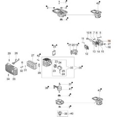 ORIGINAL FILTERABDECKUNG EMAK 4100371C | NewgardenParts.com