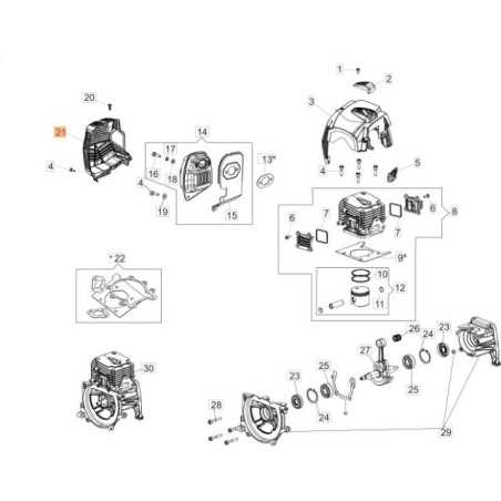 EMAK ORIGINAL GR 2011 SCHALLDÄMPFERABDECKUNG 61530005R | NewgardenParts.com