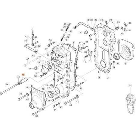 DISTANZIALE ORIGINALE EMAK F1370444 | NewgardenParts.com
