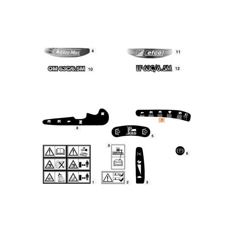 ETICHETTA ORIGINALE EMAK G114358417E0