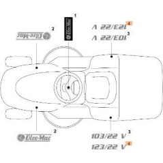 ORIGINAL EMAK LABEL G114371154E0 | NewgardenParts.com