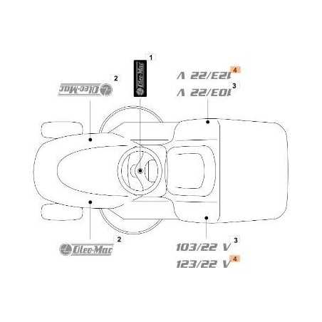 ORIGINAL EMAK LABEL G114371154E0 | NewgardenParts.com