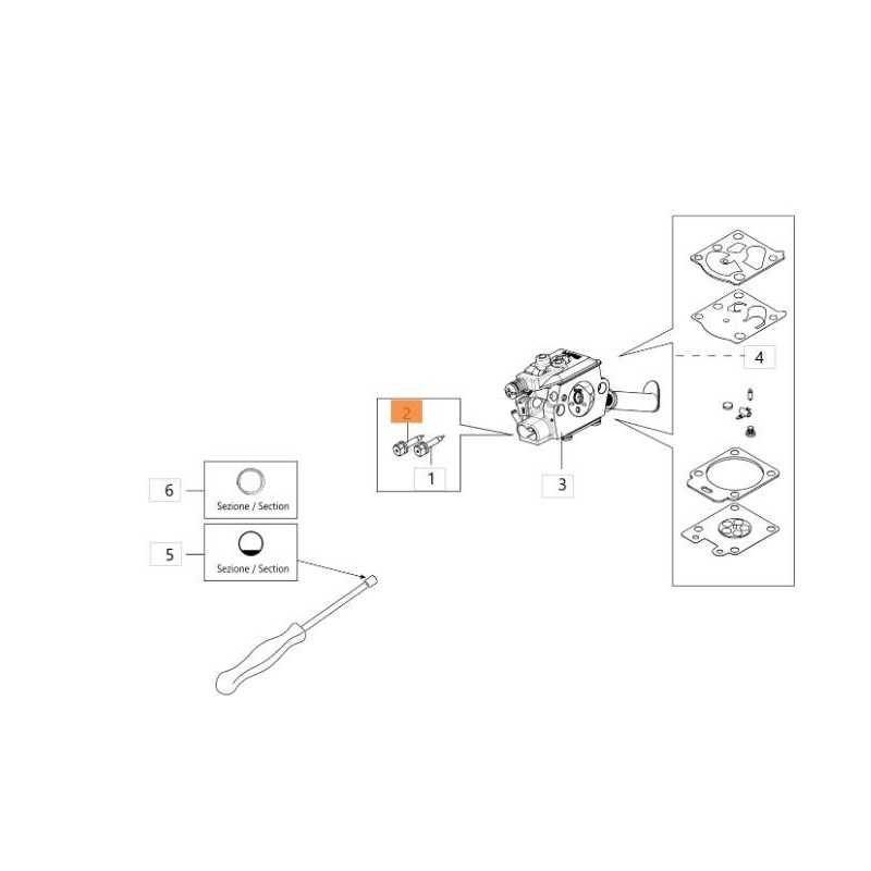 REGISTER SCREW 102-3688 CARBURETOR ORIGINAL EMAK 2318006R