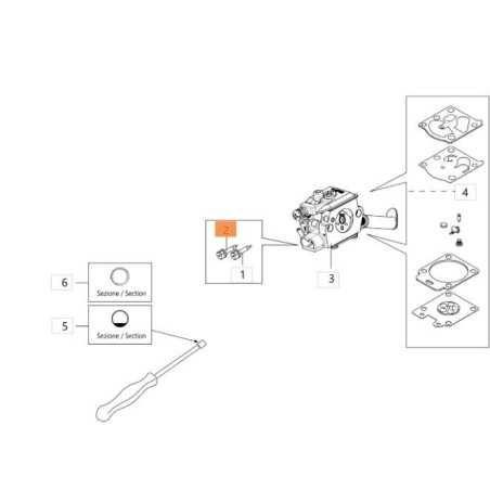 REGISTER SCREW 102-3688 CARBURETOR ORIGINAL EMAK 2318006R | NewgardenParts.com