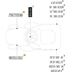 ORIGINAL EMAK LABEL G114371146E0 | NewgardenParts.com