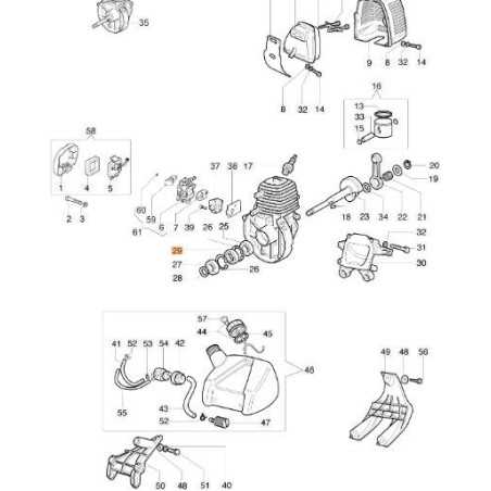 ANELLO DI TENUTA ORIGINALE EMAK 3050030R | NewgardenParts.com