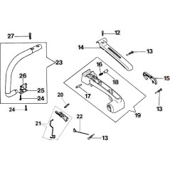 LEVA ACCELERATORE ORIGINALE EMAK 50030082A | NewgardenParts.com