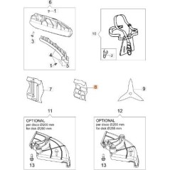 OM LABEL KIT BC540 SERIES ORIGINAL EMAK 61530187 | NewgardenParts.com