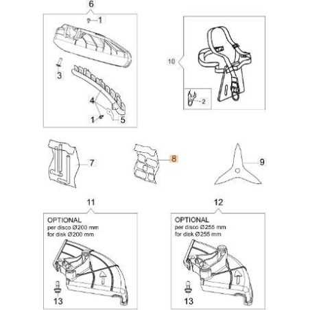 OM LABEL KIT BC540 SERIES ORIGINAL EMAK 61530187 | NewgardenParts.com