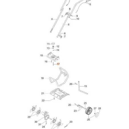 ALBERO FLESSIBILE ORIGINALE EMAK 68600014AR | NewgardenParts.com