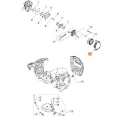 ORIGINAL FILTER COVER EMAK 61240179R | NewgardenParts.com