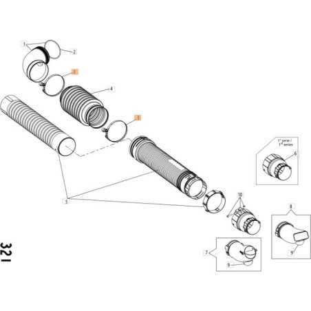 FASCETTA ORIGINALE EMAK CFI6905700 | NewgardenParts.com